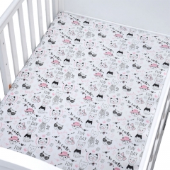 Cotton Kintted Baby Crib Sheets