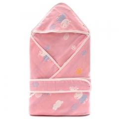 Newborn Muslin Swaddle Wraps Baby Cotton Blanket