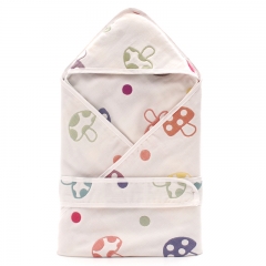 Newborn Muslin Swaddle Wraps Baby Cotton Blanket