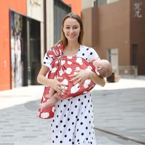 Baby printing cotton wrap carrier