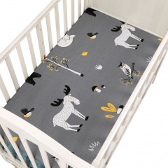 100% Cotton Woven Baby Crib Sheets