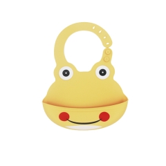 Silicone Baby Bib With Food Pocket