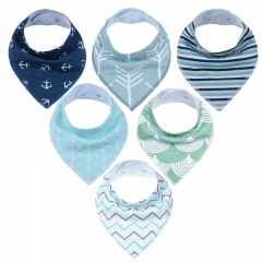 Cotton Fleece Baby Bandana Bibs