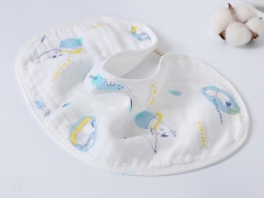 U Shape Cotton Muslin Baby Burp Cloth