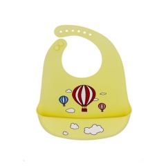 Silicone Baby Bib With Food Pocket