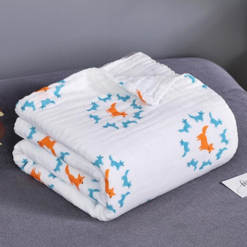 6 Layers 100% Cotton Baby Muslin Swaddle Blanket