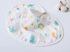 U Shape Cotton Muslin Baby Burp Cloth