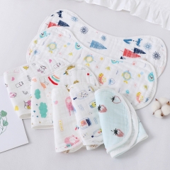 U Shape Cotton Muslin Baby Burp Cloth