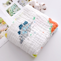 6 Layers 100% Cotton Baby Bath Towel