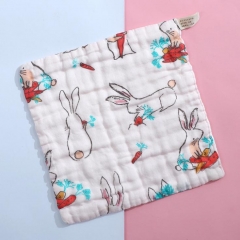 6 Layers 100% Cotton Baby Muslin Washcloths