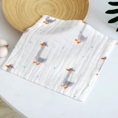 6 Layers 100% Cotton Baby Muslin Washcloths