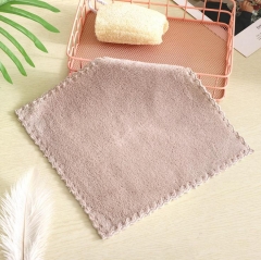 100% Microfiber Coral Fleece Baby Washcloths