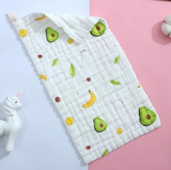 6 Layers 100% Cotton Baby Muslin Washcloths