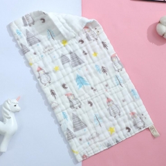 6 Layers 100% Cotton Baby Muslin Washcloths