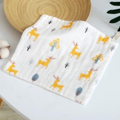 6 Layers 100% Cotton Baby Muslin Washcloths