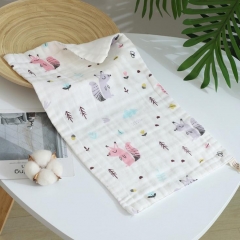 6 Layers 100% Cotton Baby Muslin Washcloths