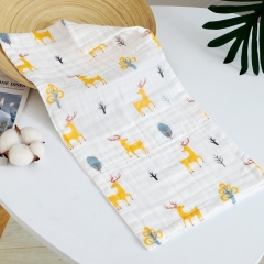 6 Layers 100% Cotton Baby Muslin Washcloths