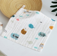 6 Layers 100% Cotton Baby Muslin Washcloths