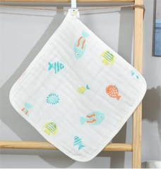 100% Cotton Muslin Baby Washcloths