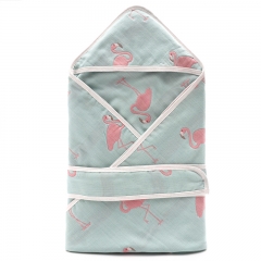 Newborn Muslin Swaddle Wraps Baby Cotton Blanket