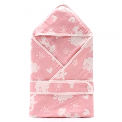 Newborn Muslin Swaddle Wraps Baby Cotton Blanket