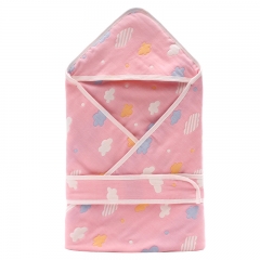 Newborn Muslin Swaddle Wraps Baby Cotton Blanket