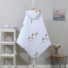 Newborn Cartoon Wraps Baby Cotton Blanket