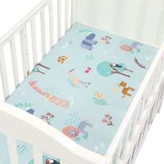 100% Cotton Woven Baby Crib Sheets