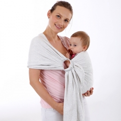 Baby 100% cotton solid color slings wrap