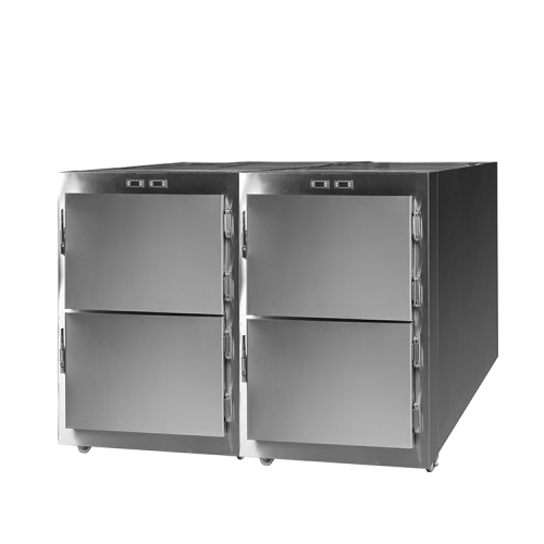304 Stainless steel 4 bodies hospital mortuary refrigerator corpse freezer Model: YSSTG0104