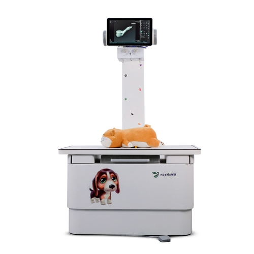 YSDR-VET500 Hospital Medical Fix 500mA 50kw Digital X-ray Machine для клиники для домашних животных