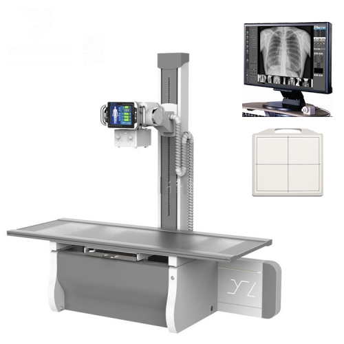 Máquina de rayos X de radiografía digital de 65kW para diagnóstico médico YSX800D