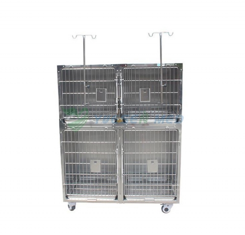 304 Stainless steel high quality veterinary 5 combination cages