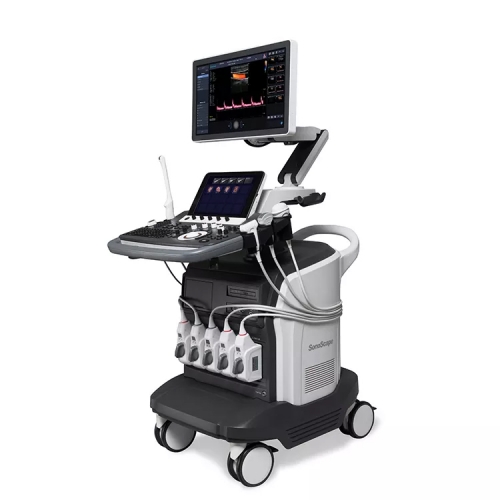 Sonoscape S50E trolley ultrasound machine scan with color doppler system