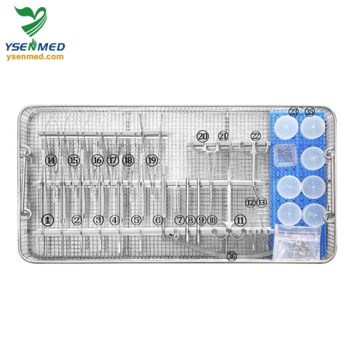Medical Instrument Micro Surgery Instrument Set YSOT-SSW-4