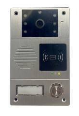 HD video doorphone in 2 wired system with 1080P 200W Pixel Camera DZ-3413BBRO