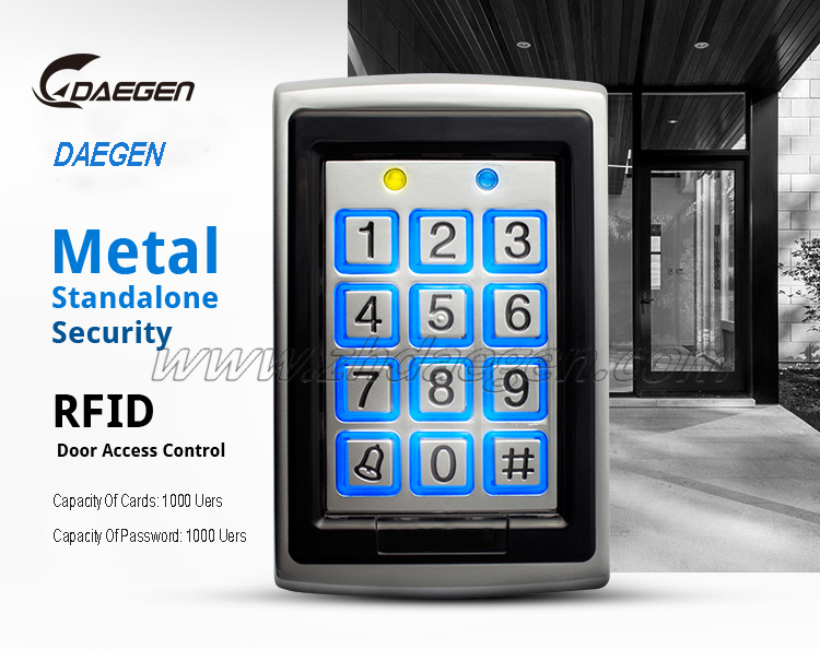 Security Access control Metal Keypad DZ-3740DBR0