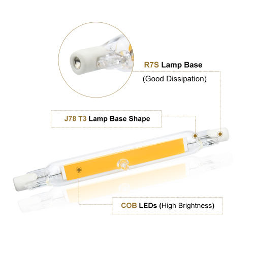 9W Non-dimmable R7S LED Bulbs