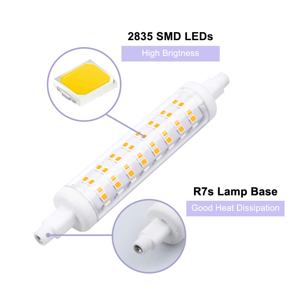 10W Non-dimmable R7S LED Light Bulb