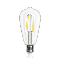 6W ST64 E27 LED Vintage Light Bulb