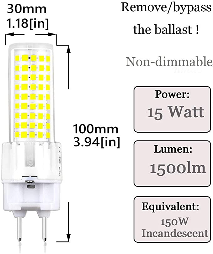 15W G12 LED PL Lamp