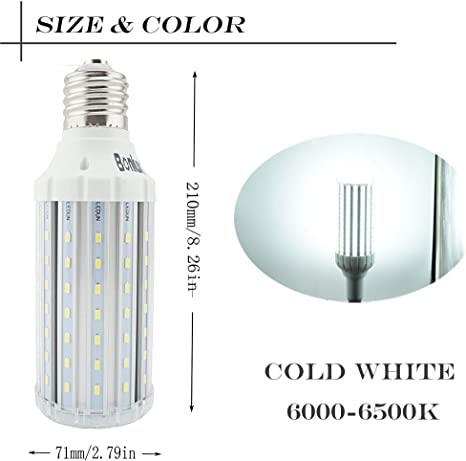 80W E39/E40 LED Corn Bulb