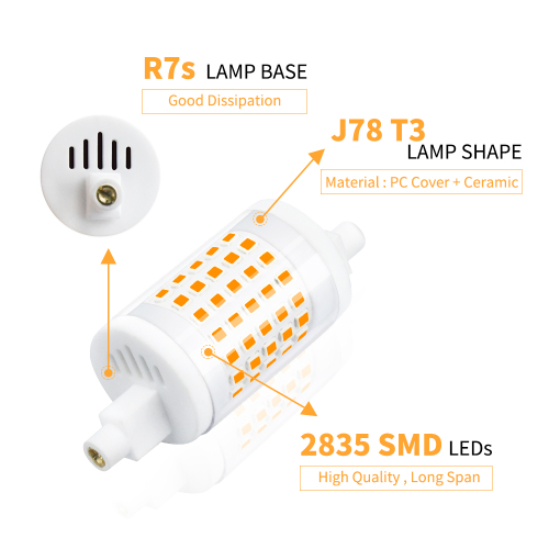 10W Dimmable R7S LED Light Bulbs