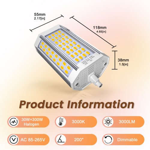 30W Dimmable R7s LED Light Bulbs