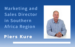 Piers Kure -Marketing and Sales Director in Southern Africa Region
