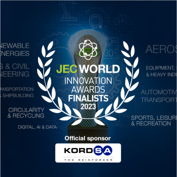 The JEC Composites Innovation Awards: 2023 official finalists line up