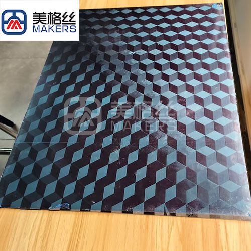 Special 3D spread tow carbon fiber fabric SMC plate customized specification & thickness
