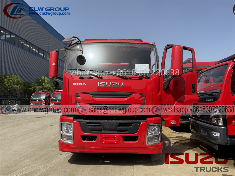 ISUZU FTR GIGA 205HP Euro6 chassis, single row cab