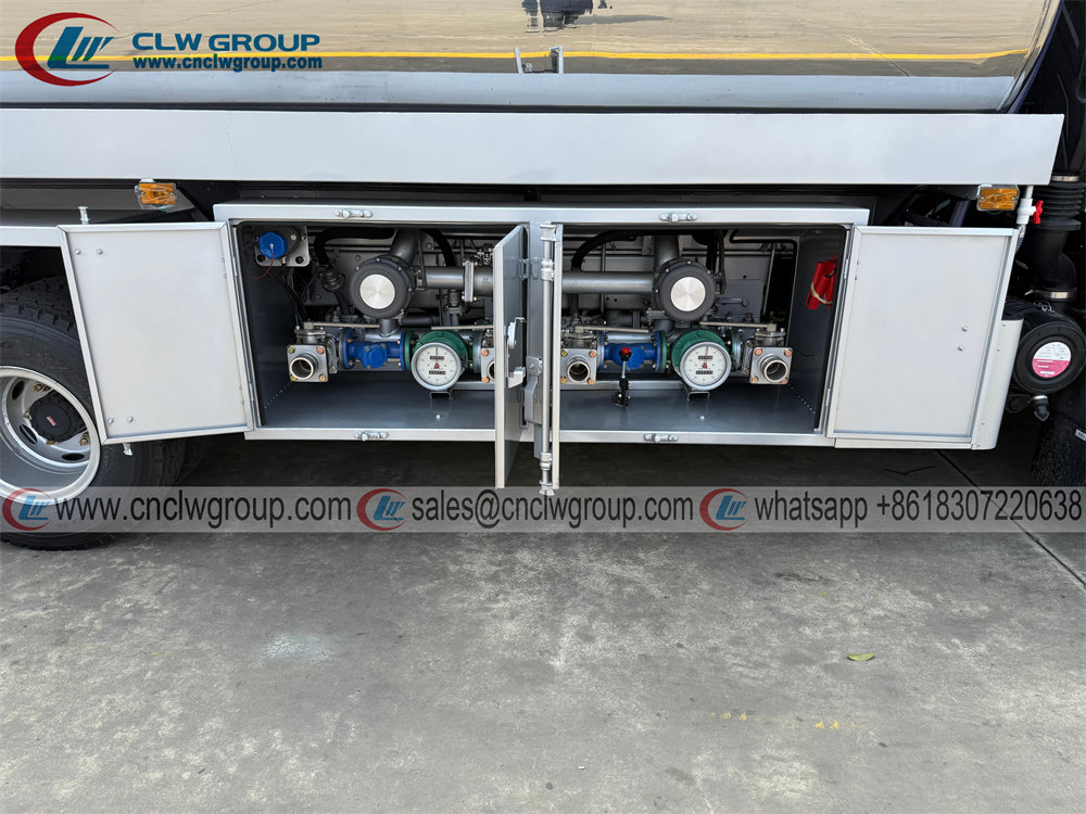 two sets of pipeline & valves system