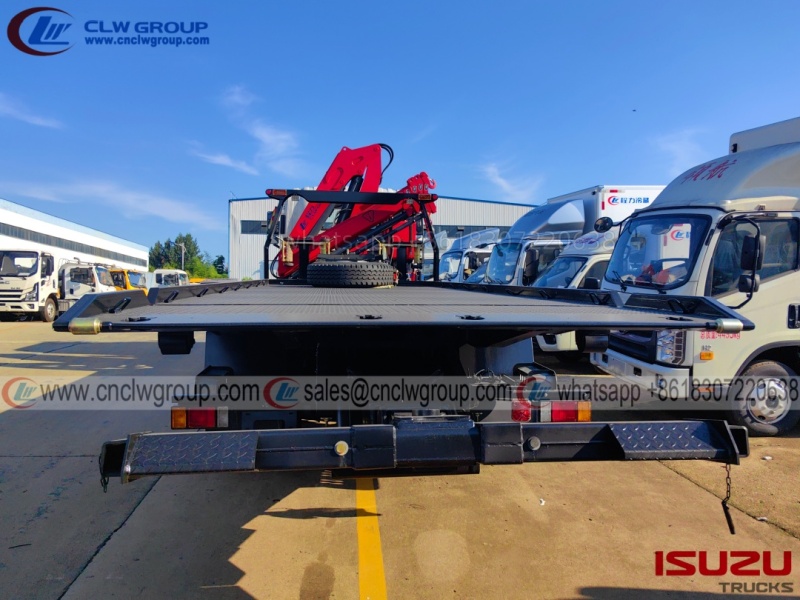 ISUZU GIGA 20t wrecker recovery truck with 6.3t 8t crane